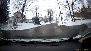 Sharon , PA dec 14, 2025.  15 degrees  10 am