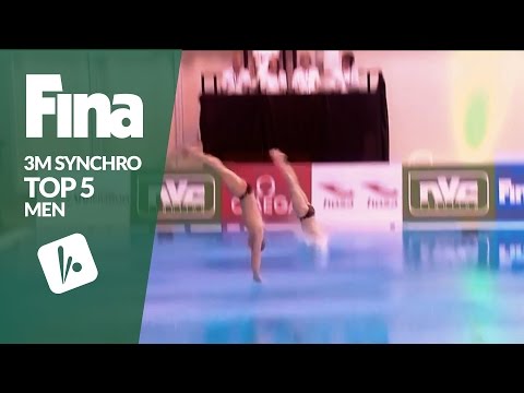 Top 5 - Men's 3m Synchronised | FINA/NVC Diving World Series - Windsor 2017