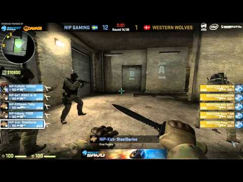 Western Wolves vs. Ninjas in Pyjamas | Finale, Copenhagen Games 2013 | de_train