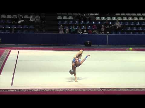 Чеховская весна 17-19.04.2015 Селезнева Таня 2001 мяч команд.