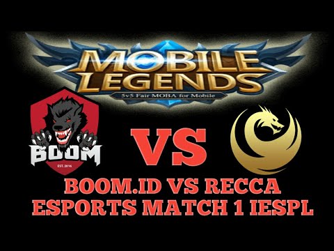 Boom.ID VS Recca Esports MATCH 1 IESPL - MOBILE LEGENDS BANG BANG