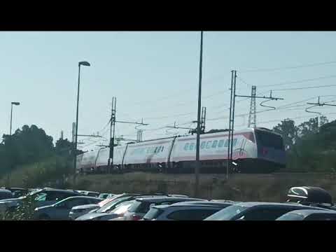Treno FA 8868 da Reggio di Calabria Centrale (13:42) a Roma Termini (19:15). A Gizzeria Lido
