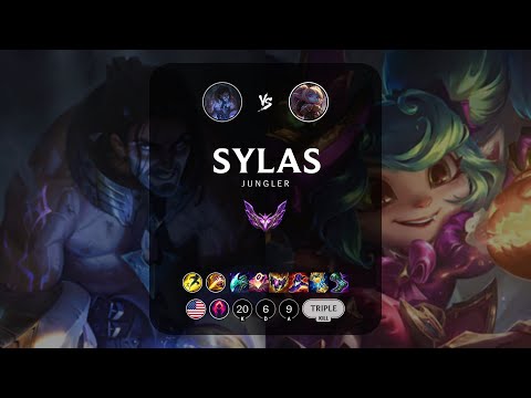 Sylas Jungle vs Poppy - NA Master Patch 13.10