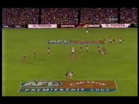 Adelaide v Collingwood  round 7 - 2003. Final stage of exciting AFL match