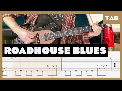 Roadhouse Blues - The Doors - Guitar Tab | Lesson | Cover | Tutorial