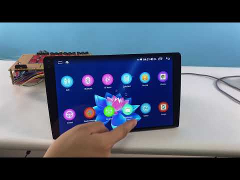 Latest 10.1" 2.5D Full-Screen 1280*800 1Din Head Unit Android 10 Autoradio