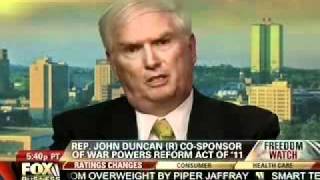 Duncan on FOX Business: No Endless Wars