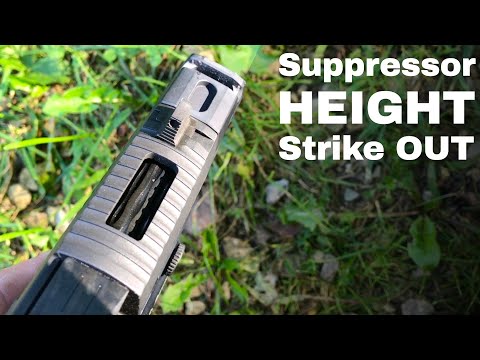 Strike Industries P320 Strike Iron Suppressor Sights