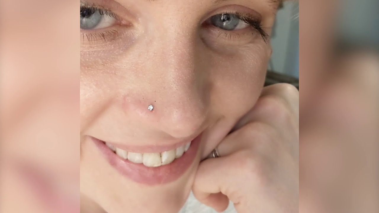 The perfect Diamond Nose Ring by Fresh Trends