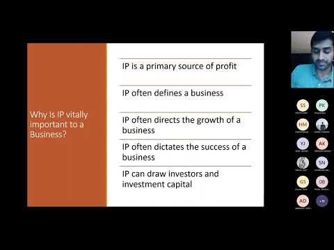 Innovation in Textile Session by Pranil Vora on Intellectual property rights