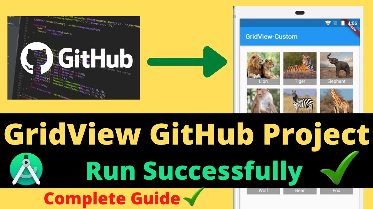 GitHub GridView Project Run Successfully | Complete Guide | Solve Errors | Technical Sushil