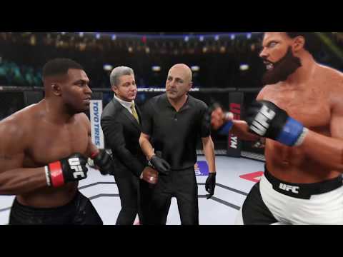 Mike Tyson vs. Old Werewolf - EA Sports UFC 2 - Crazy UFC 👊🤪