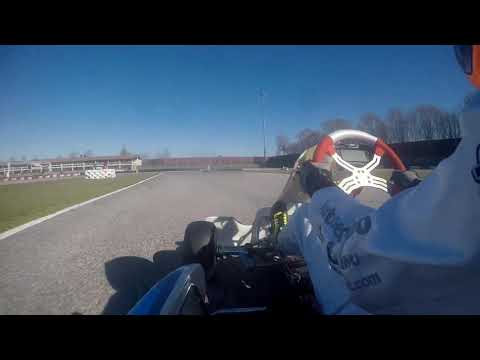 A lap in Lignano circuit with an X30 senior.