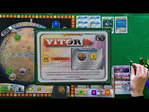Terraforming Mars in one generation - Solo game: Extreme