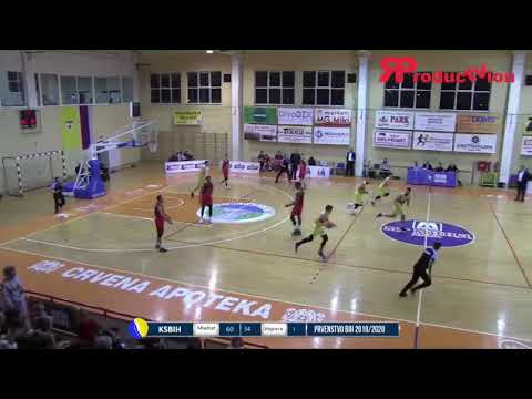 Srdjan Gavric 4 dunks vs.Vogosca - Bosnian League