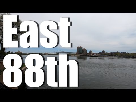 NYC East 88th Street Walking (East to West)