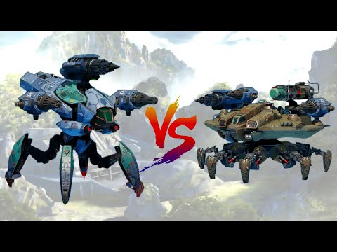 [WR] ANAKSOR VS KAJI - Comparison | War Robots Test Server