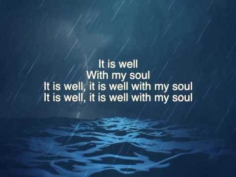 It Is Well With My Soul ~ Chris Rice ~ lyric video