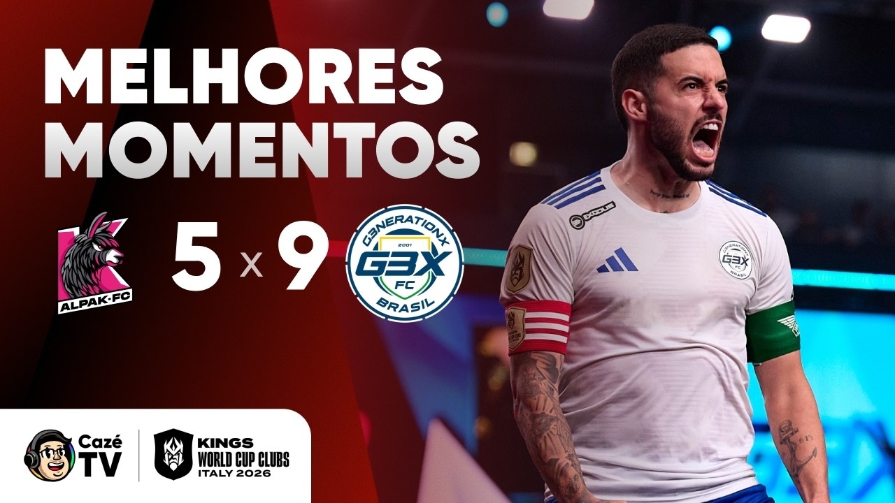 MELHORES MOMENTOS: ALPAK 5 X 9 G3X | COPA DO MUNDO DE CLUBES KINGS LEAGUE | FINAL