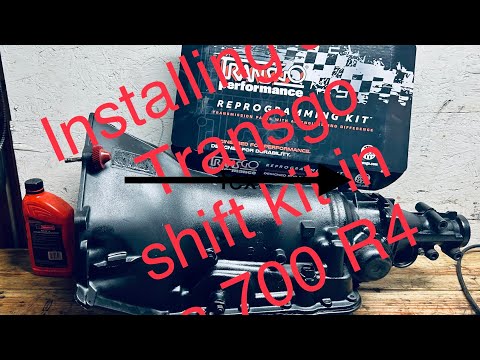 700 R4 Transgo Shift kit installation. #700r4 #Chevroletperformance #restoration