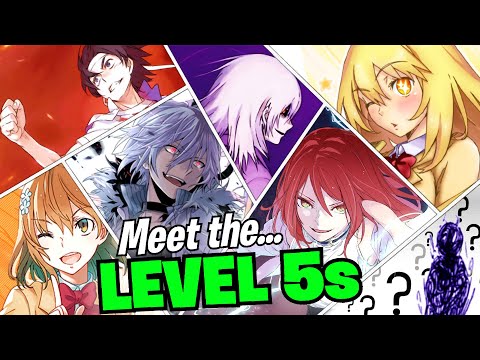 ALL 7 Level 5 Espers Explained | Toaru Index/Railgun