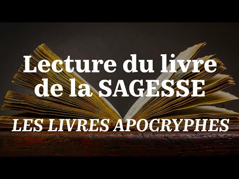 SAGESSE (Bible en Français Courant - Apocryphes)