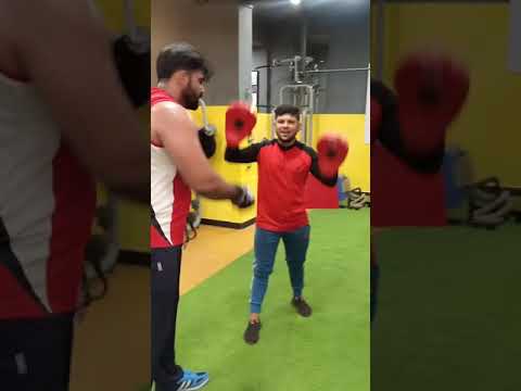 Jameel Choudhary Boxing Practice