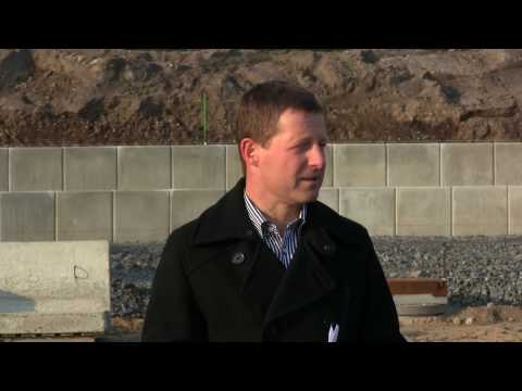 erster Spatenstich der Freilichtbühne Elster am 13.April 2010