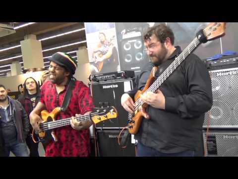 Victor Wooten & Federico Malaman   Musikmesse 2014   Isn't she lovely