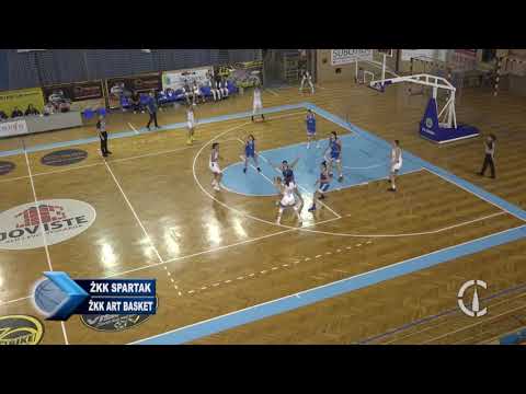 SPORT - ŽKK Spartak - ŽKK ART BASKET - 14.10.2019.
