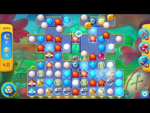 [FISHDOM Walkthrough] Level 8640 Hard