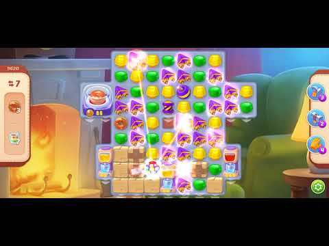 How to clear level 9620 in Homescapes game !