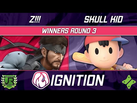 Ignition 253 WINNERS ROUND 3 - Z!!! (Snake) vs Skull Kid (Ness)