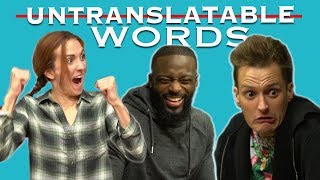 Youtubers Translate Untranslatable Words | Try To Watch This Without Laughing (Hilarious Reactions)