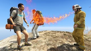 GTA 5 Fire Fails  Ragdolls vol1 (Euphoria physics)