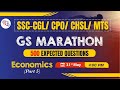 Top 500 Economics Expected Questions | GS Marathon For SSC CGL/CPO/CHSL/MTS | Economics for SSC 2024