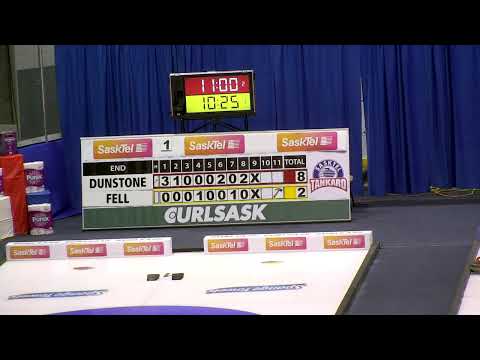 2020 SaskTel Tankard - Draw 1 - A Event - K.Hartung vs B.Heidt