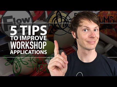 5 Tips to Improve Workshop Applications to Flow and Fire Festivals