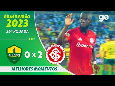 Gols e lances de Cuiabá x Internacional