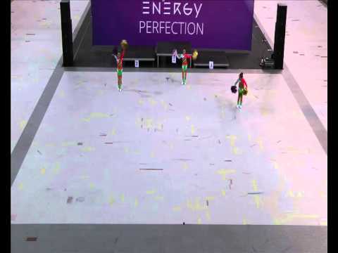 VG majorettes - EC Brno - Cadet trio pom-pon