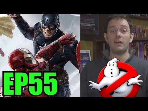 The Powerful Nerdcast Episode 55 - Captain America Civil War Discussion & AVGN VS Ghostbusters!