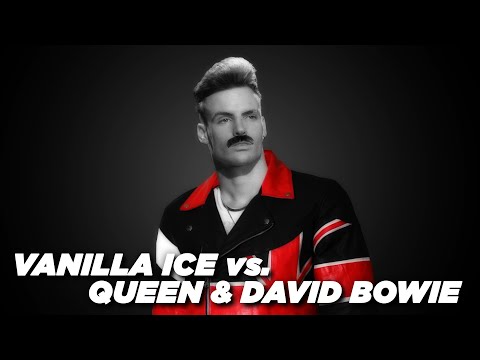 Ice Under Pressure Lyric Video - Vanilla Ice Queen David Bowie