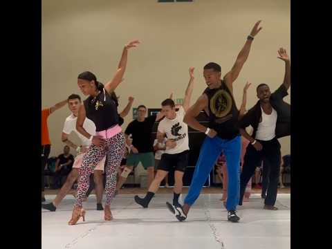 Taller de timba (salsa-cubana) pasos libres por Jorge e Indira #salsacubana #salsapasoslibres #timba