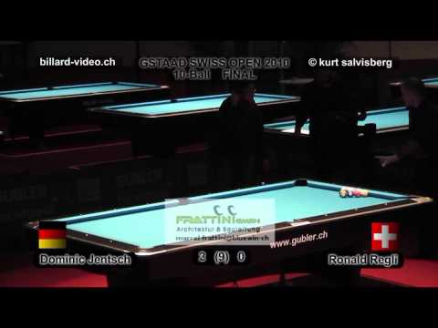 Billard Gstaad Swiss Open 2010 Final 1-3