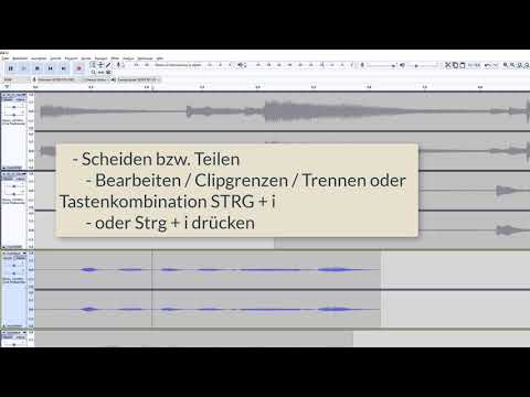 Audacity Basics - Grundlagen Schritt für Schritt lernen