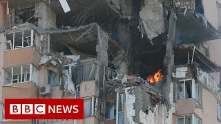 Russian Strikes Hit Kyiv - Ukrainian Capital