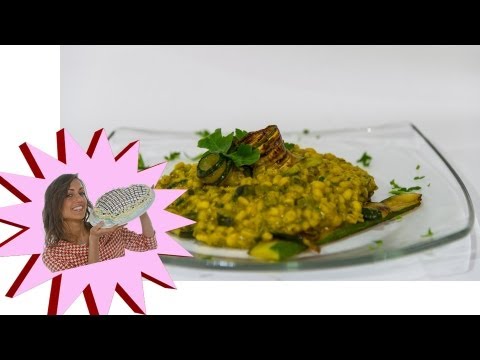 Orzo con zucchine e zafferano - Le Ricette di Alice