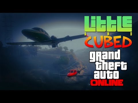 Little and Cubed: Glitchy Jet Race! - GTA Online