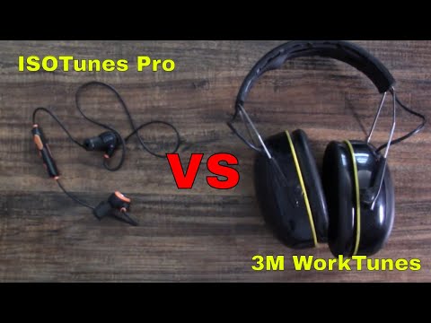 3M WorkTunes vs Isotunes Pro Bluetooth Headphones by @GettinJunkDone