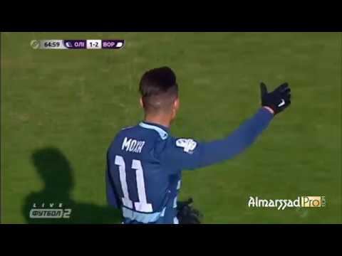Goal + Assist Moha Rharsalla (Olimpik Donestk) Vs Vorskla Poltava 11.03.2017 HD